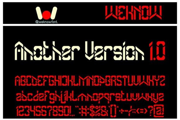 Another Version: The Intersection of Precision and Modern Typography
