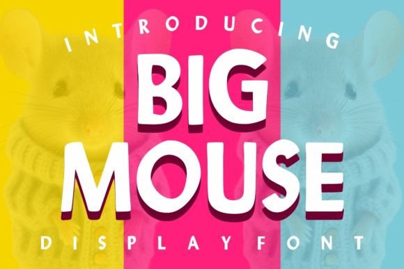 Big Mouse: The Joyful Display Font for Playful Designs