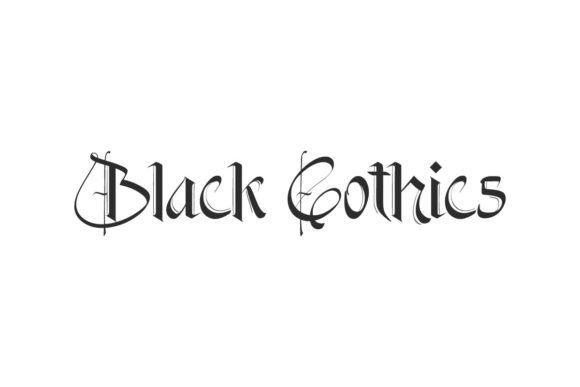 Black Gothics: A Practical Evaluation of Modern Blackletter Typography