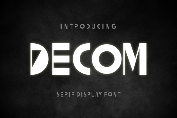 Decom: A Modern Typography Solution for Bold Visual Impact