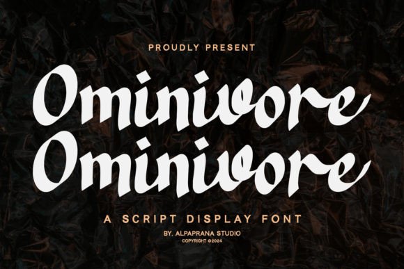 Elevating Visual Identity with Omnivore: The Modern Display Font for Bold Creators