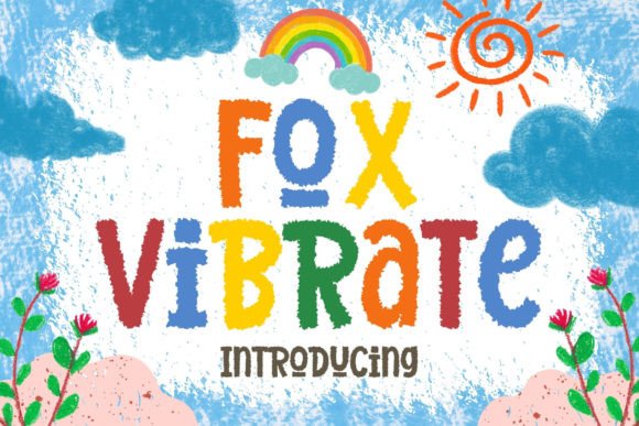 Fox Vibrate: The Playful Display Font Bringing Energy to Your Designs