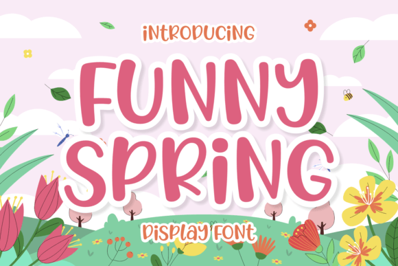 Funny Spring: A Playful Display Font That Demands Careful Use