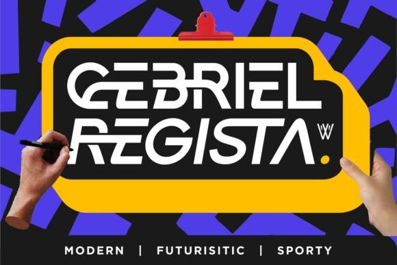 Gebriel Regista: A Bold Display Serif for Modern Creators