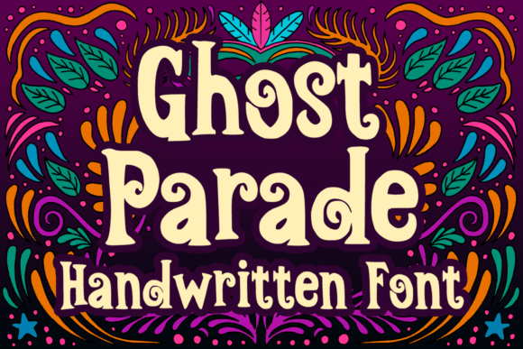 Ghost Parade: The Ultimate Playful Handdrawn Font for Halloween and Horror Design