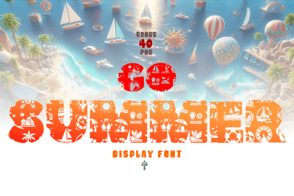 Go Summer: A Vibrant Display Font for Playful Digital Experiences