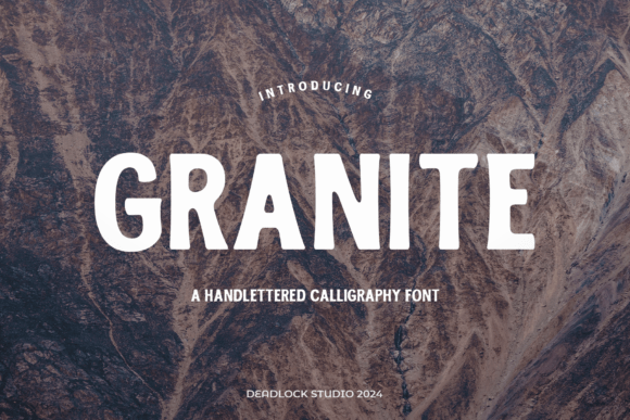 Granite: A Vintage Display Font for Modern Sophistication