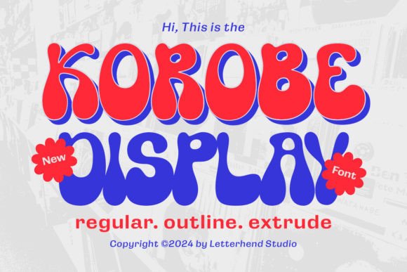 Korobe: A Practical Evaluation of a Whimsical Display Font