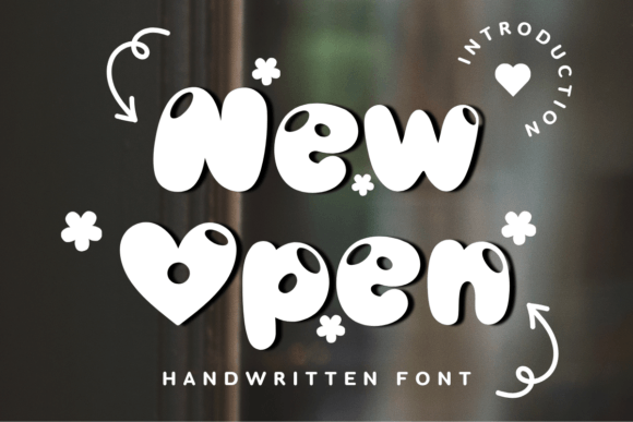 New Open: A Quirky Display Font That Brings Joy to Your Designs