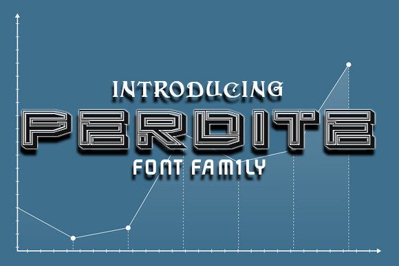 Perdite: A Strategic Typography Choice for High-Impact Design