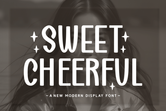 Sweet Cheerful: A Modern Display Typeface for Bold Visual Impact