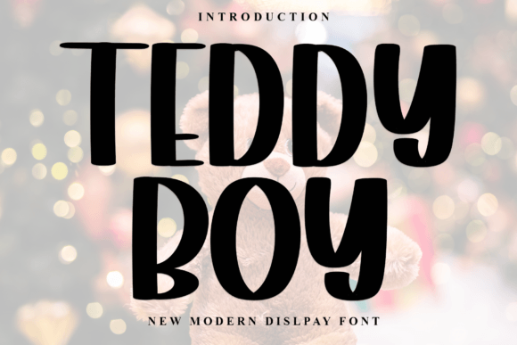 Teddyboy: A Festive Typeface for Strategic Holiday Design