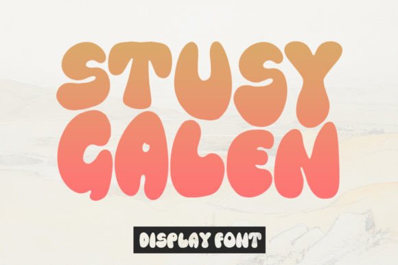 Unlocking Creativity with Stusy Galen: The Ultimate Playful Display Font